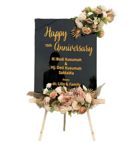 Papan Bunga Akrilik Walahar